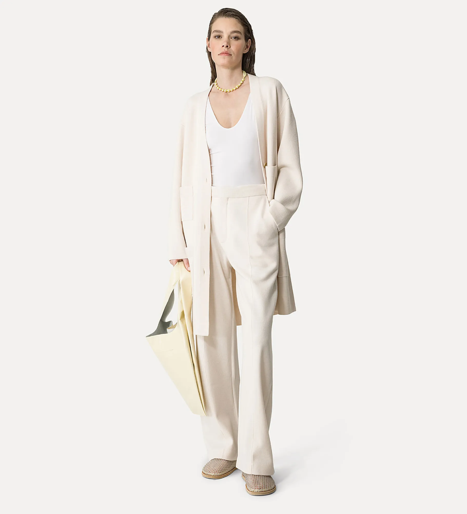 forte_forte Tenue De Plage Et Lingerie^body en jersey bianco