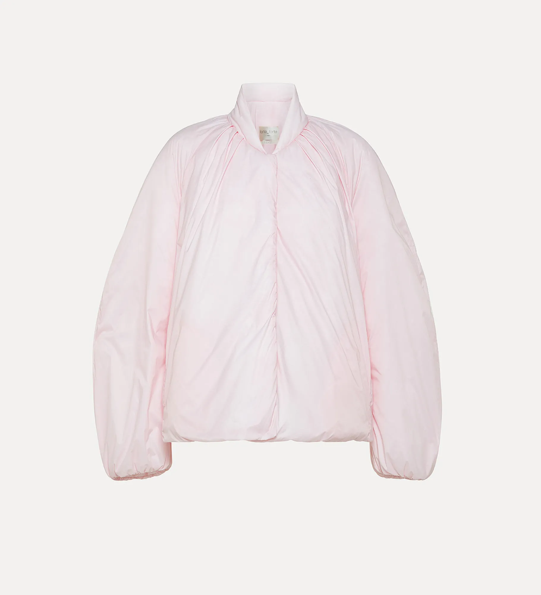 forte_forte Manteaux^bomber en nylon oyster
