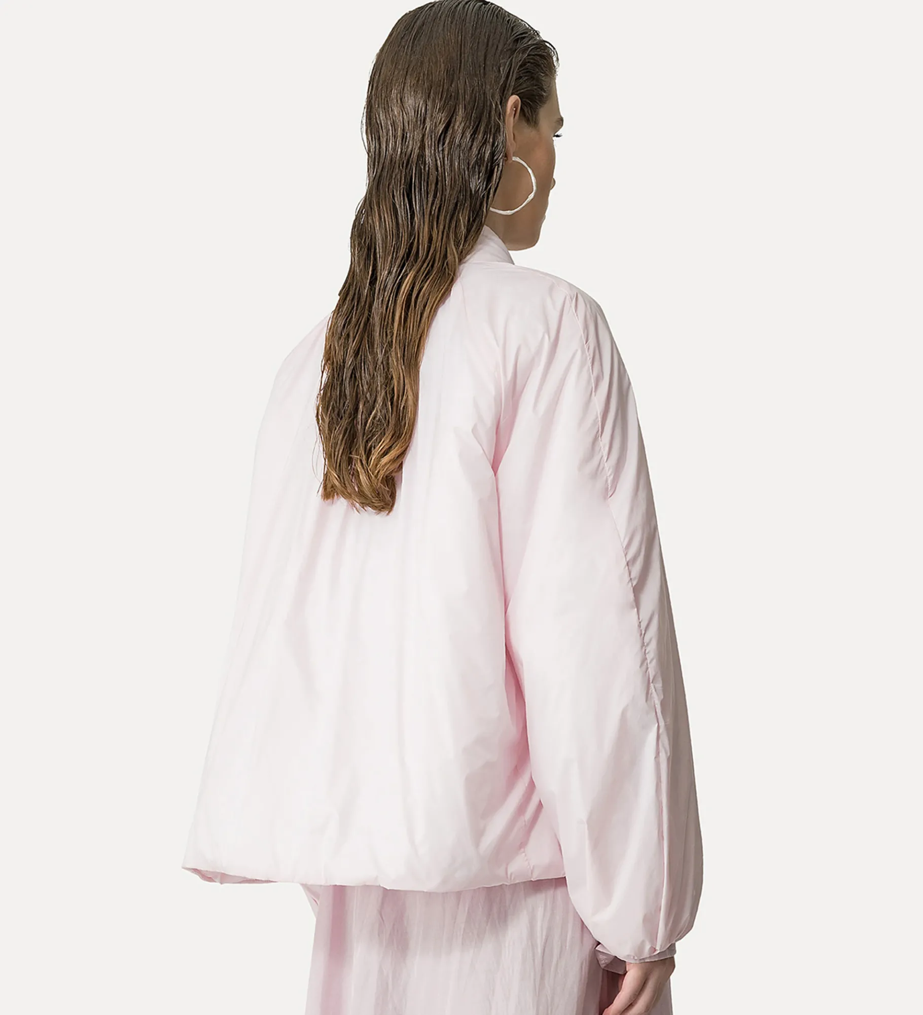 forte_forte Manteaux^bomber en nylon oyster