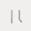 forte_forte Bijoux^boucles d'oreille pendantes avec cristaux crystal