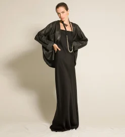 forte_forte Bijoux^boucles d’oreille sculpture asymétriques plaquées or 18 ct avec strass oro