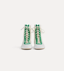 forte_forte Chaussures^chaussures montantes en toile canvas
