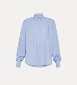 forte_forte Chemises^chemise à coupe masculine nuage