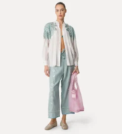 forte_forte Chemises^chemise bohème avec incrustation rugiada