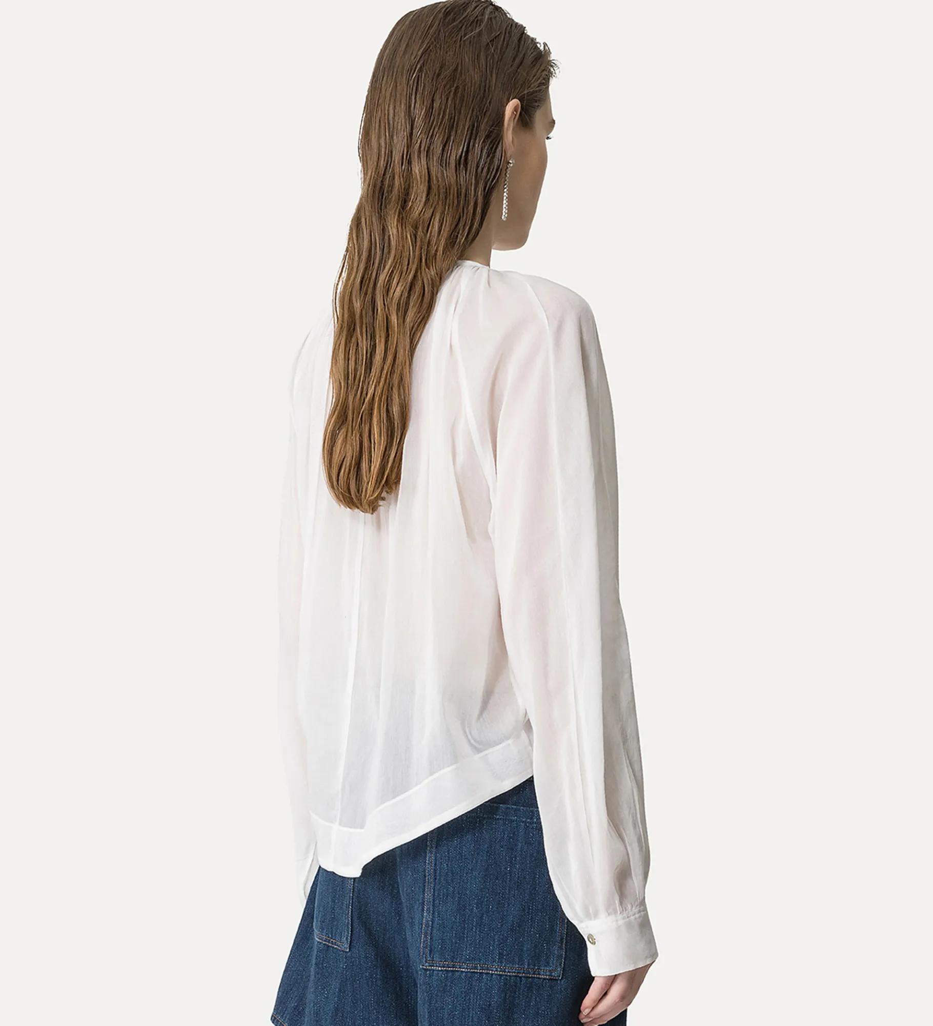 forte_forte Chemises^chemise bohème blanche bianco
