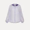 forte_forte Chemises^chemise bohème pour femme lilac