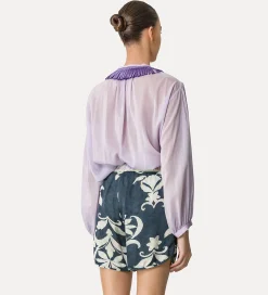 forte_forte Chemises^chemise bohème pour femme lilac