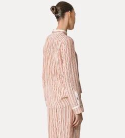 forte_forte Chemises^chemise mao à rayures pistillo