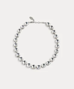 forte_forte Bijoux^collier ras–du–cou avec grands cristaux crystal