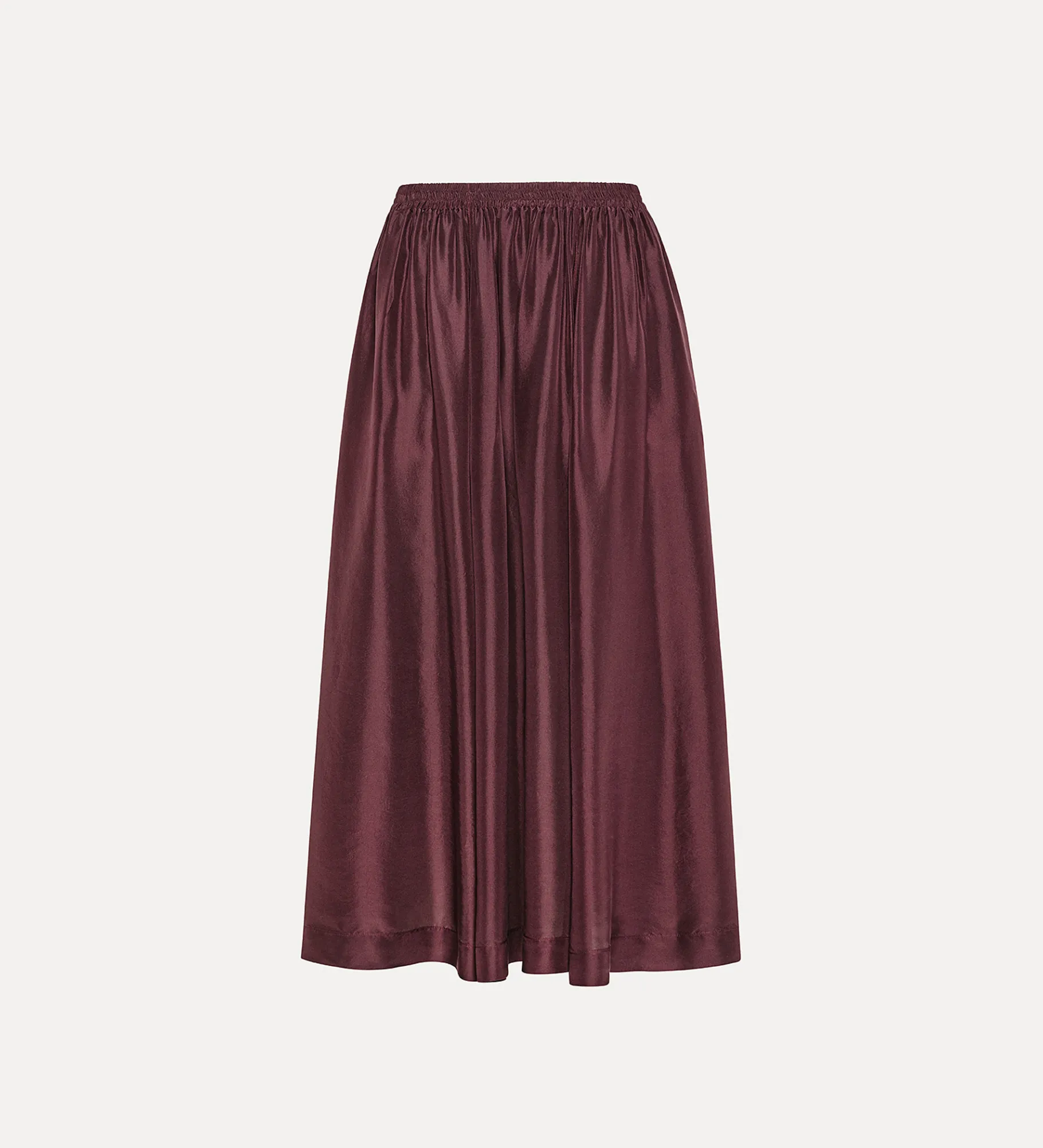 forte_forte Jupes^jupe en soie essential black orchid