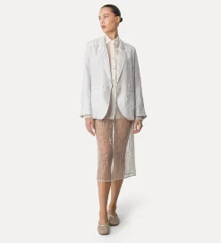 forte_forte Jupes^jupe en tulle avec broderie “firefly” firefly