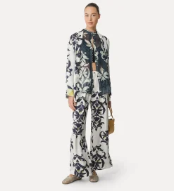 forte_forte Vestes^kimono pour femme avec imprimé “the secret lily” orchidea