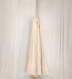forte_forte Robes^la robe couture en duchesse contemporaine avorio