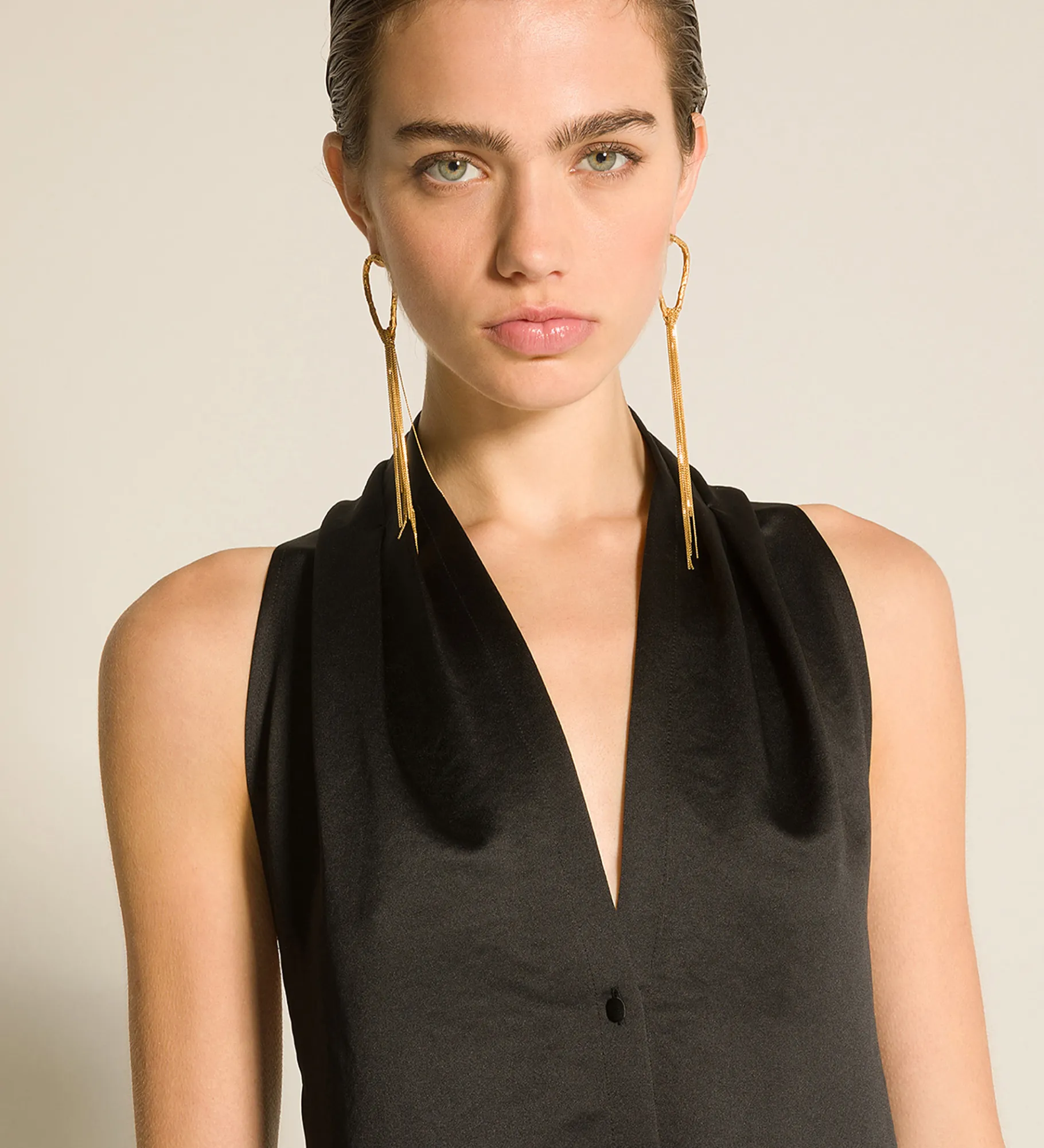 forte_forte Robes^la robe couture en duchesse contemporaine nero