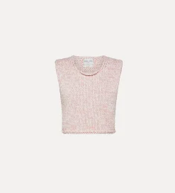 forte_forte Tricots^micro gilet oyster