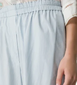 forte_forte Pantalons^pantalon avec élastique à la taille rugiada