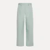 forte_forte Pantalons^pantalon cargo en lin mélangé bleu ciel breeze