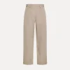 forte_forte Pantalons^pantalon cargo en lin mélangé sable dune