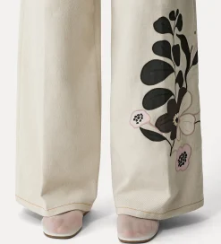 forte_forte Pantalons^pantalon en coton à 5 poches dune