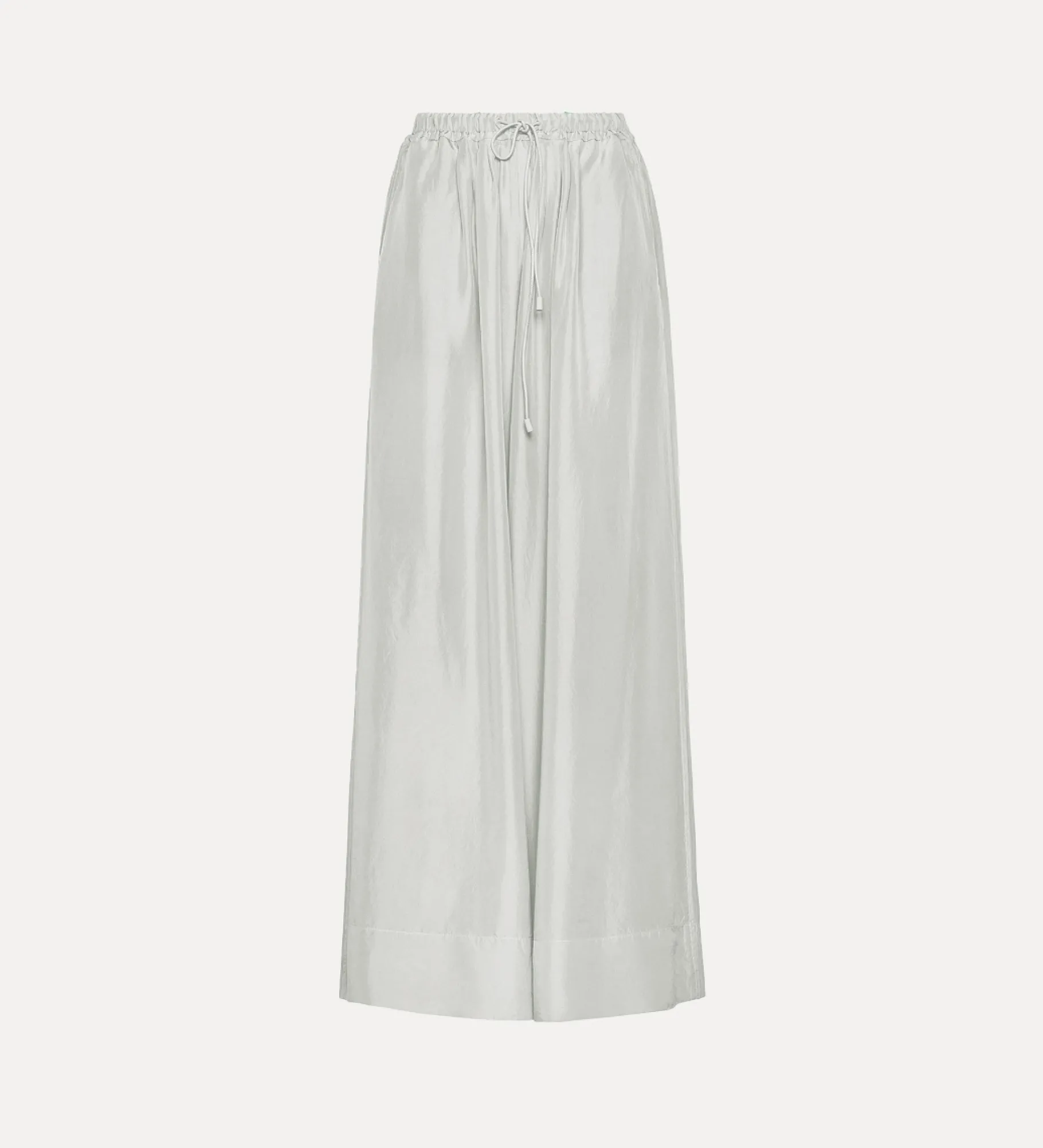forte_forte Pantalons^pantalon en soie avec cordon coulissant madreperla