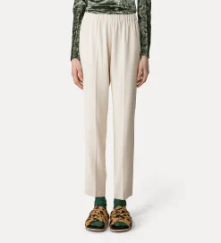forte_forte Pantalons^pantalon essential en crêpe cady stretch ivory