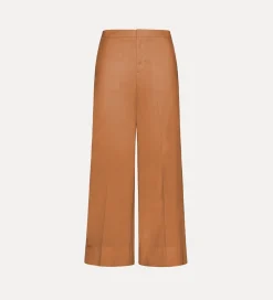 forte_forte Pantalons^pantalon évasé en popeline terra