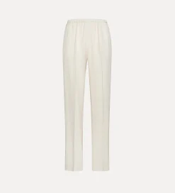 forte_forte Pantalons^pantalon évasé en viscose flammée orchidea