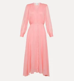 forte_forte Robes^robe à manches longues oyster