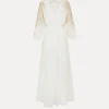 forte_forte Robes^robe en voile avec incrustations giglio
