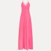 forte_forte Robes^robe nuisette en soie ortensia