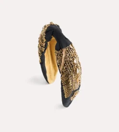 forte_forte Bijoux^serre-tête orné de strass nero