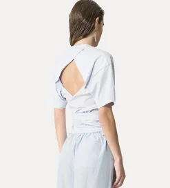 forte_forte Hauts^t-shirt avec nœud nuage