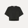 forte_forte Hauts^t-shirt court noir nero