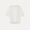 forte_forte Hauts^t-shirt oversize bianco