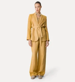 forte_forte Vestes^veste avec ceinture à la taille grano